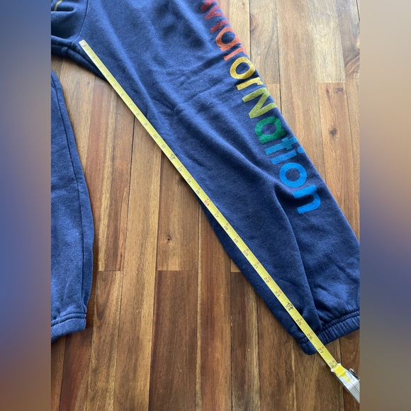 AVIATOR NATION sweatpants aspen Colorado logo blue - Picture 10 of 13